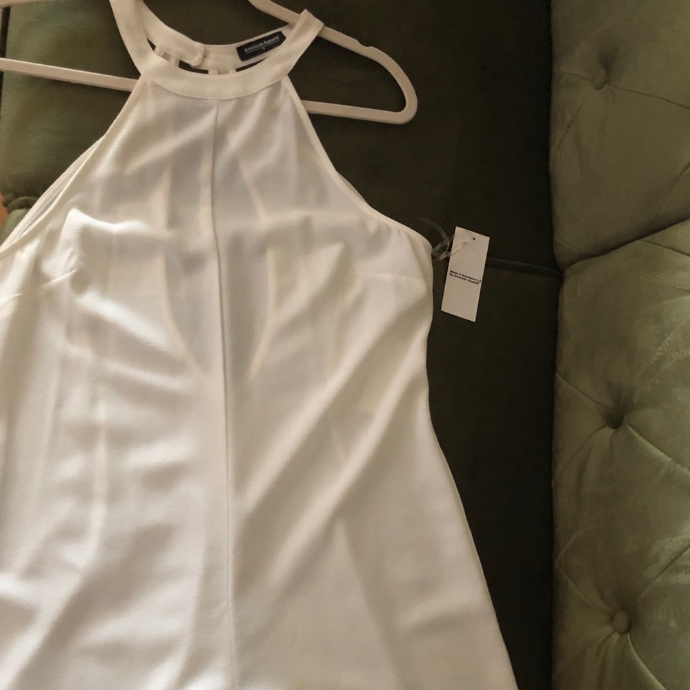 American Apparel White Romper